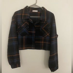 Romwe plaid jacket